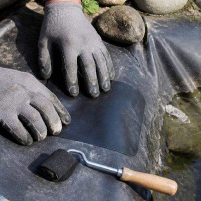 Réparer une fuite dans une bâche PVC de bassin – Foudebassin