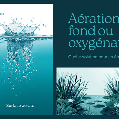 Aération de fond ou oxygénateur de surface : quelle est la meilleure solution pour un étang naturel ?