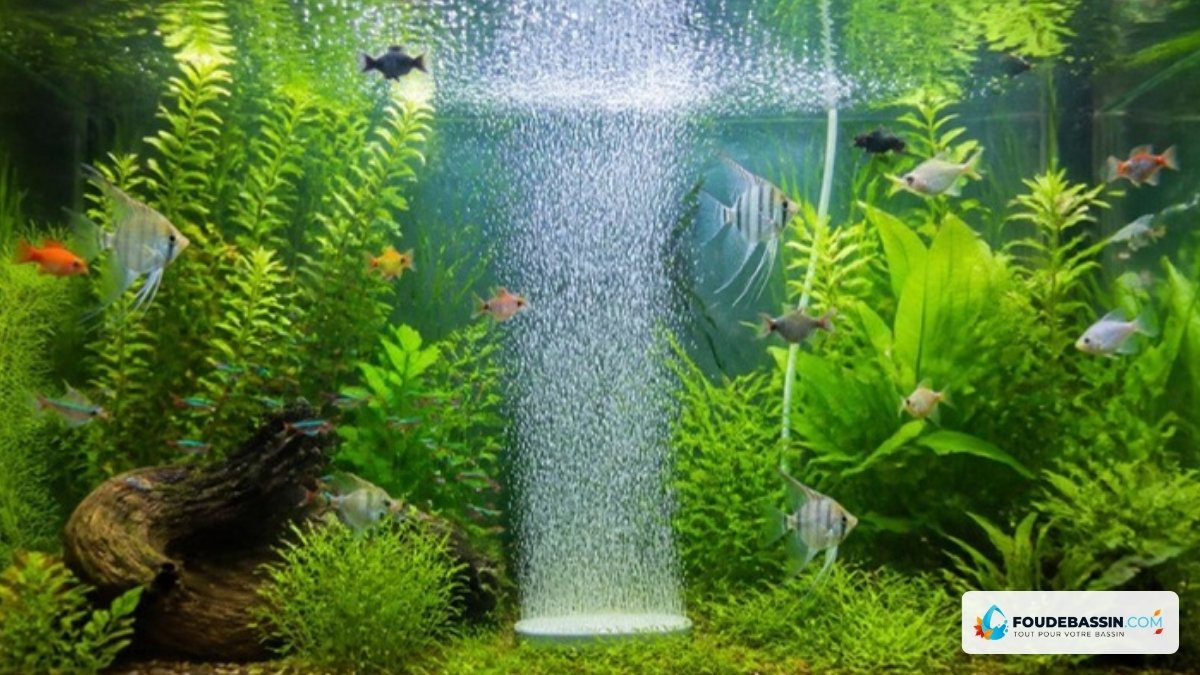 Oxygénation de l'aquarium – Foudebassin