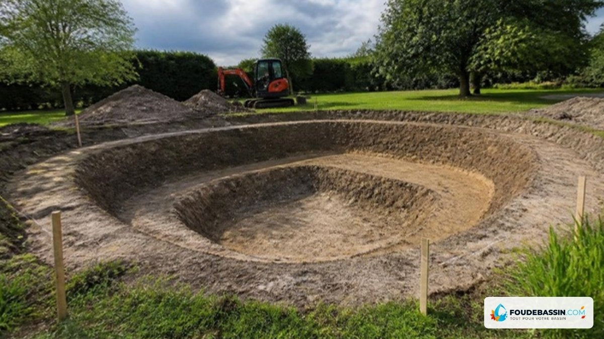 Comment creuser un étang : méthode de terrassement – Foudebassin