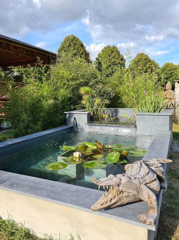 Traces of limestone in a polyester swimming pool / How to remove limestone from a swimming pool without emptying it?