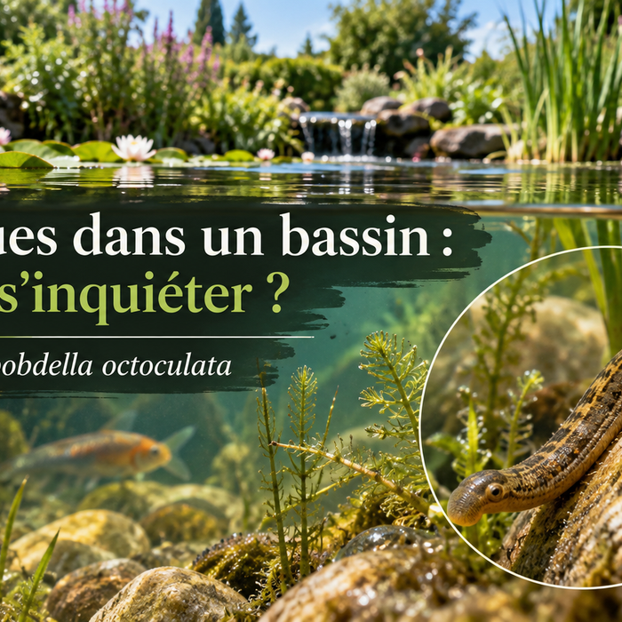 Erpobdella octoculata dans un étang : faut-il s’inquiéter de cette sangsue ?