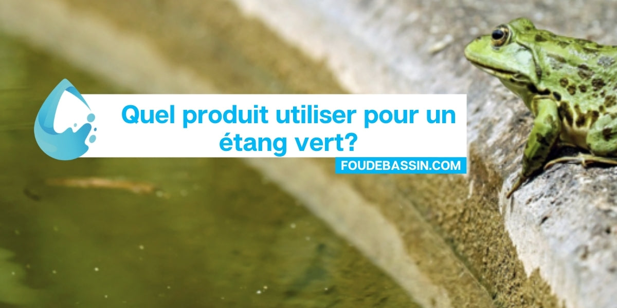 Quel produit utiliser pour un étang vert?