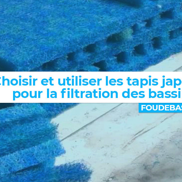 Choisir et utiliser les tapis japonais pour la filtration des bassins