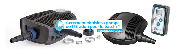 Comment choisir sa pompe de filtration pour le bassin ?