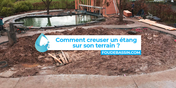 Comment creuser un étang sur son terrain ?