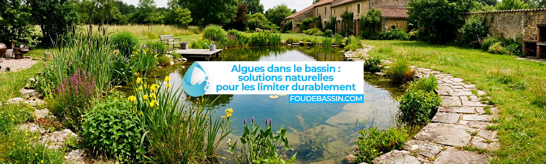 Algues dans le bassin : solutions naturelles pour les limiter durablement