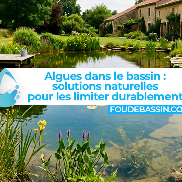 Algues dans le bassin : solutions naturelles pour les limiter durablement