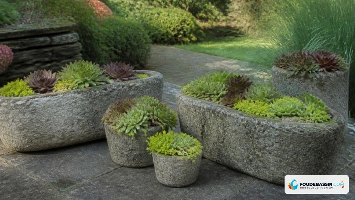 Pots en hypertufa faits maison – Foudebassin