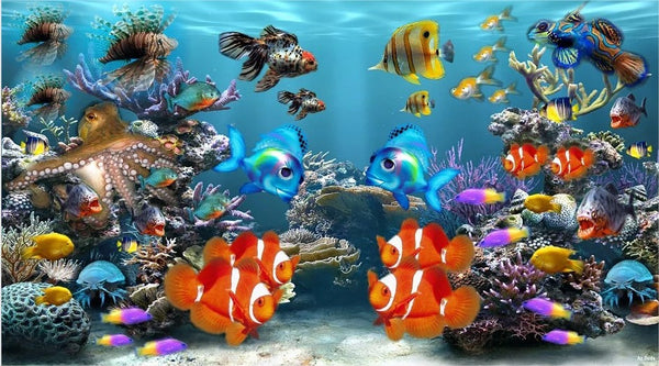 Hoe kom je af van algen in een aquarium?