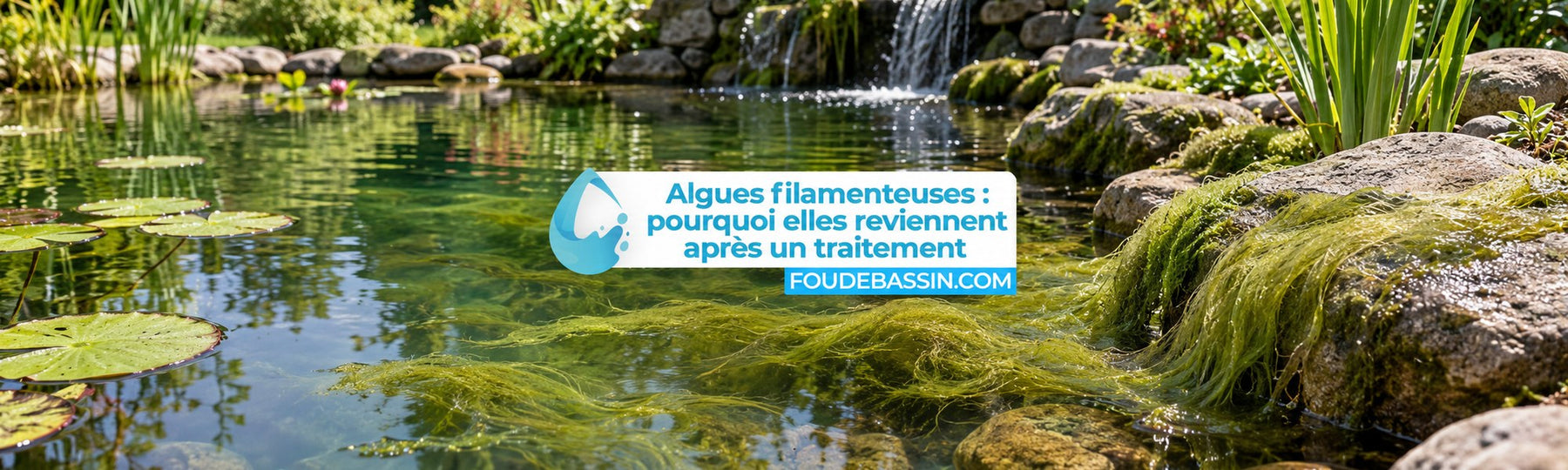 Algues filamenteuses : pourquoi elles reviennent toujours après un traitement