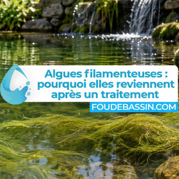 Algues filamenteuses : pourquoi elles reviennent toujours après un traitement