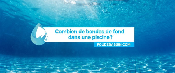 How many bottom drains in a swimming pool?