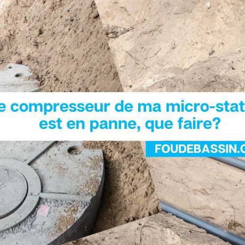 Le compresseur de ma micro-station est en panne, que faire?