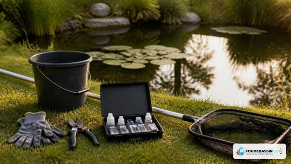 Entretien d'un bassin de jardin : combien de temps, quel matériel et quel budget prévoir