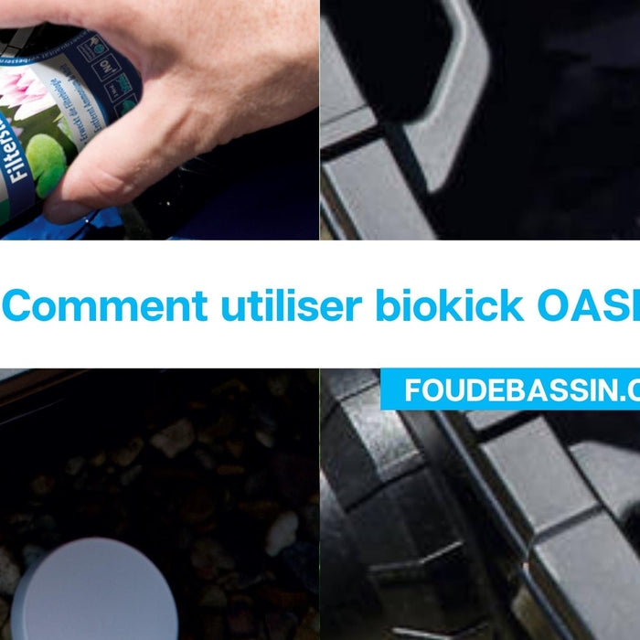 Comment utiliser biokick OASE?