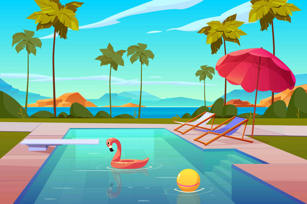 Wie berechnet man das Volumen eines runden Pools?