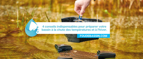 4 conseils indispensables pour préparer votre bassin à la chute des températures et à l'hiver.