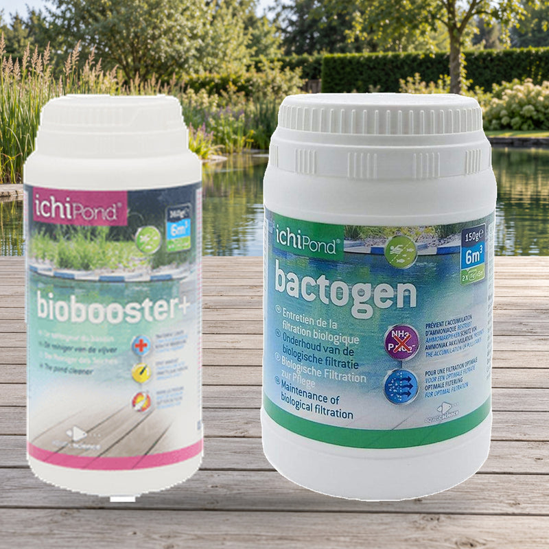 Mise en scène illustrative — PACK Biobooster+ 6m³ + Bactogen 6m³ 