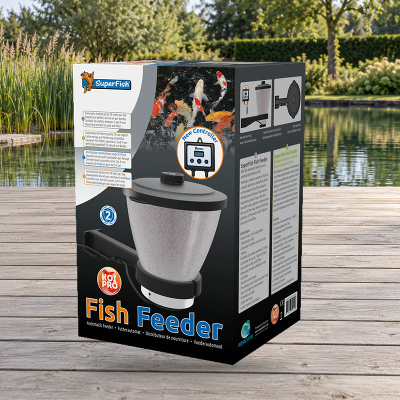 Mise en scène illustrative — Koi Pro Fish Feeder