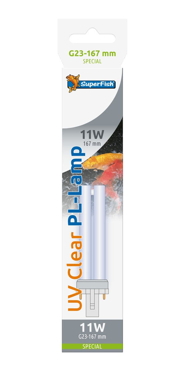 Lámpara UV PL de 11 Watt G23-167 mm SP - Superfish