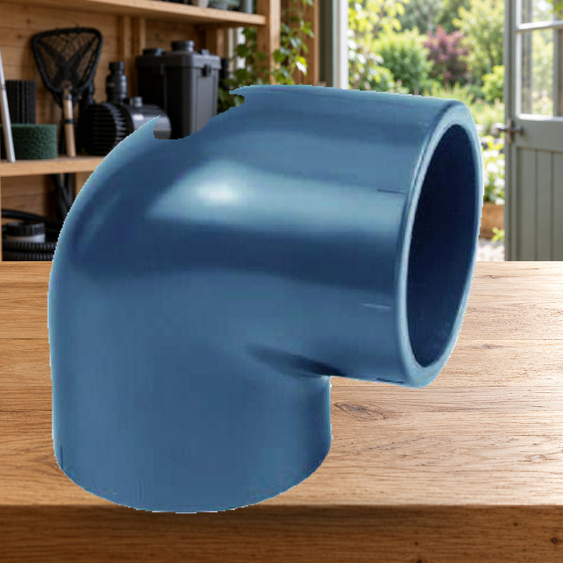 Mise en scène illustrative — Coude 90° PVC