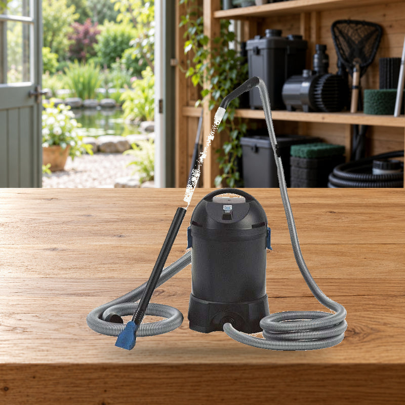 Mise en scène illustrative — Pondovac Classic Pour Etang Aspirateur Bassin