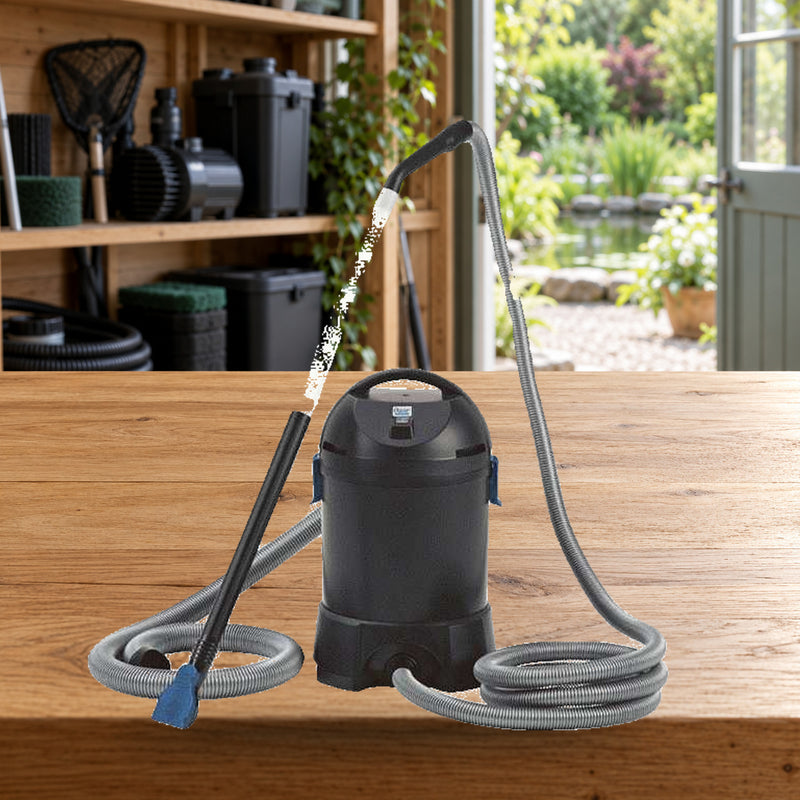 Mise en scène illustrative — Pondovac Classic Pour Etang Aspirateur Bassin