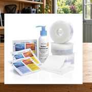 Détail photographique illustratif — Pack optimisateur + 3 kits d'entretien