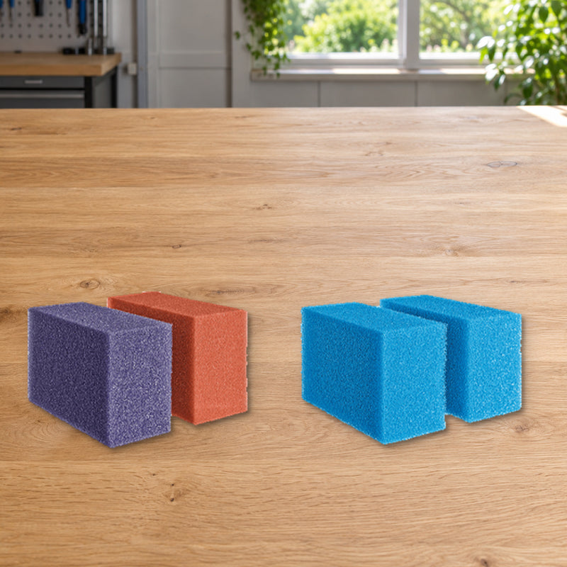Présentation à plat sur une table — Kit complet de mousses de remplacement pour Biotec Screenmatic 90000
