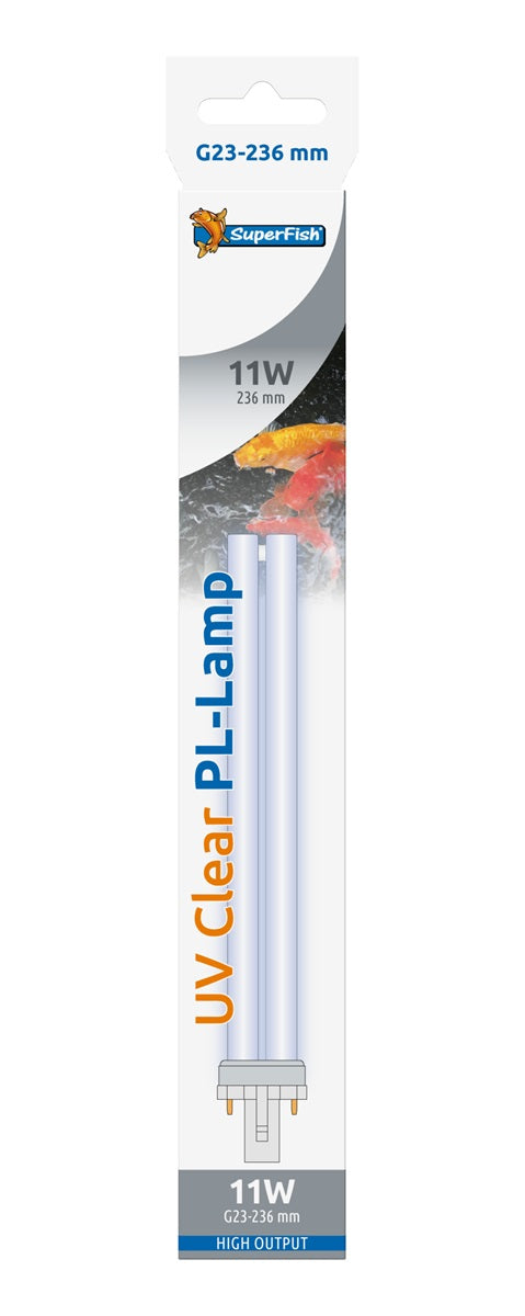 Lampe UV PL 11 Watt G23-236 mm - Superfish