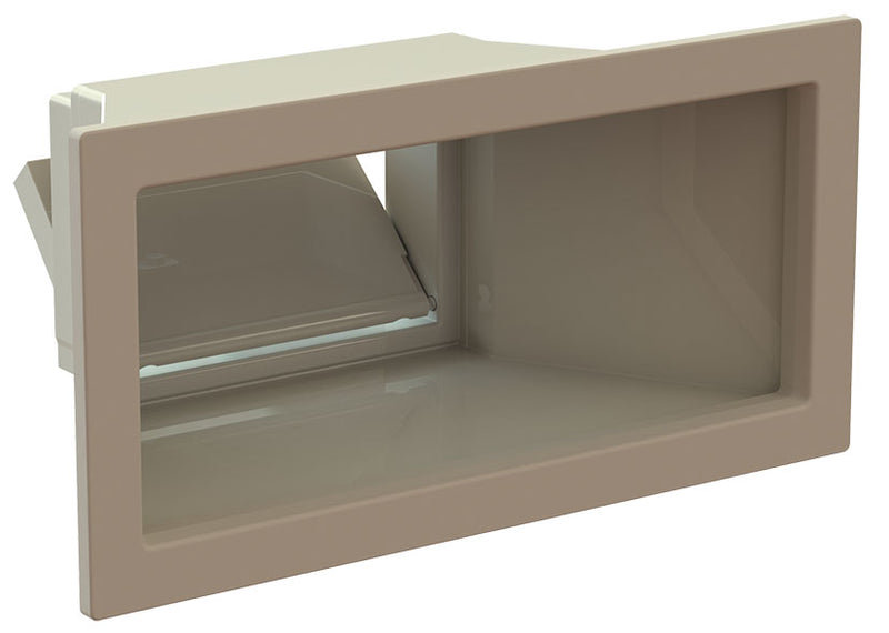 Insert de bouche beige pour skimmer 17,5 L - Pièce détachée - Aquaforte