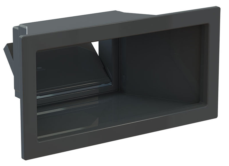 Insert de bouche anthracite pour skimmer 17,5 L - Pièce détachée - Aquaforte