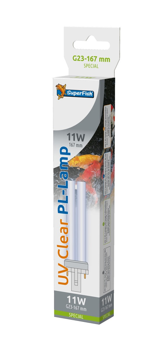 Lámpara UV PL de 11 Watt G23-167 mm SP - Superfish