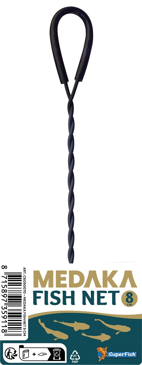 Rede para peixes Colombo Medaka 8 cm