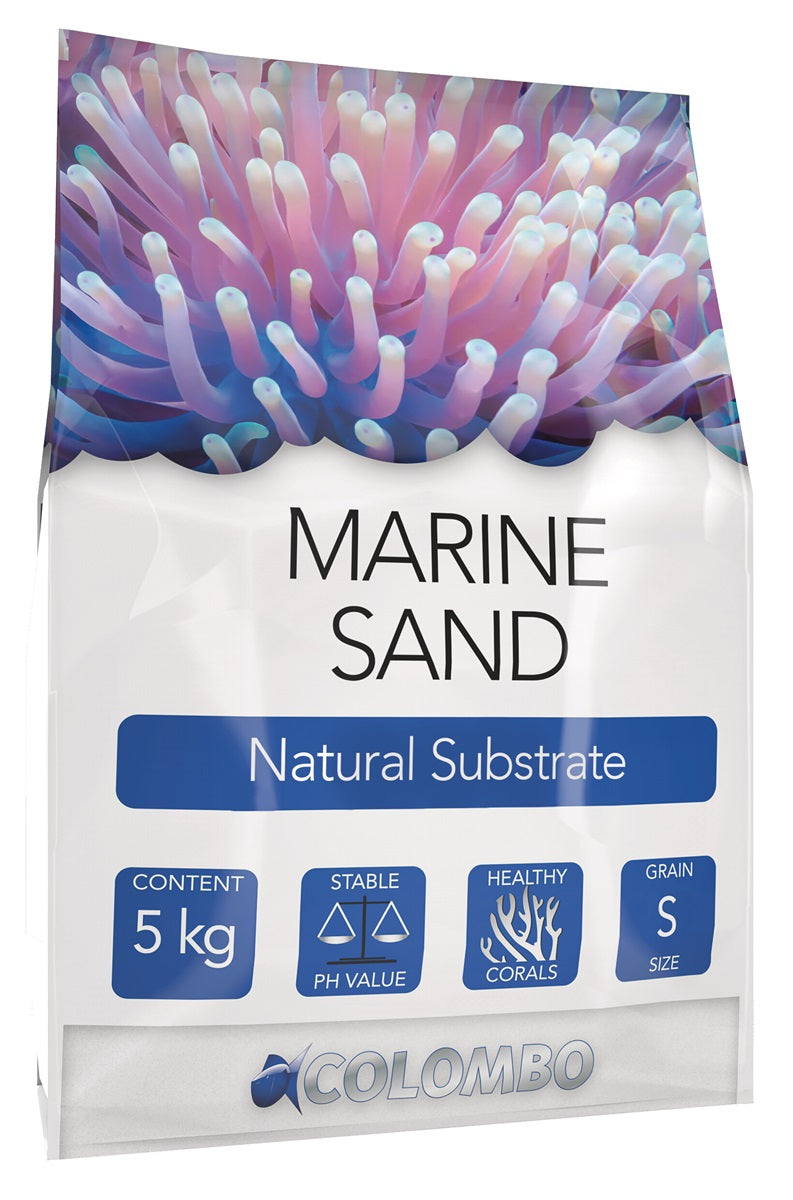 Colombo Marine Sand S 5 kg - Sable Marin Naturel Pour Aquarium Récifal & Marin
