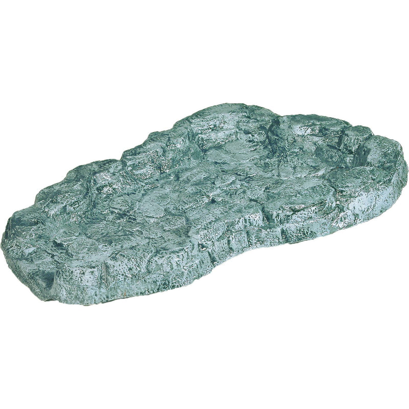 Bac de ruisseau gris roche 87 x 68 x 8 cm avec raccord pompe - Heissner B036-00 - photo 1
