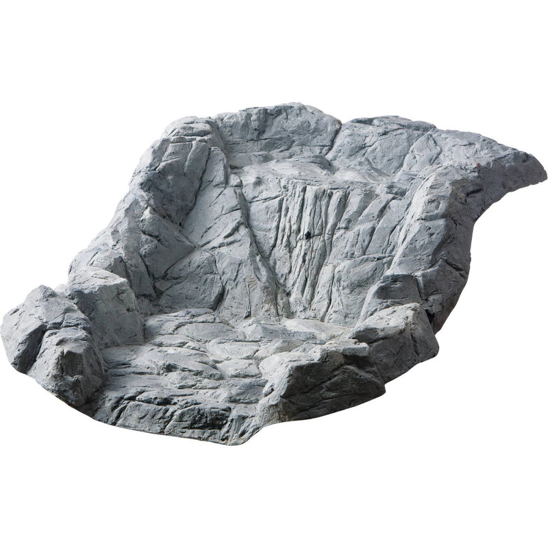Marche de cascade gris roche 80 x 58 x 31 cm - Heissner B037-00