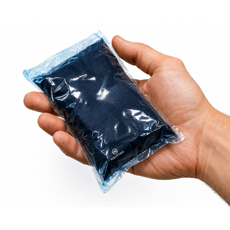 Aquipond Blue Lake 10 - 100g (1 sachet) up to 1000M² - Natural dye to fight against algae and invasive plants