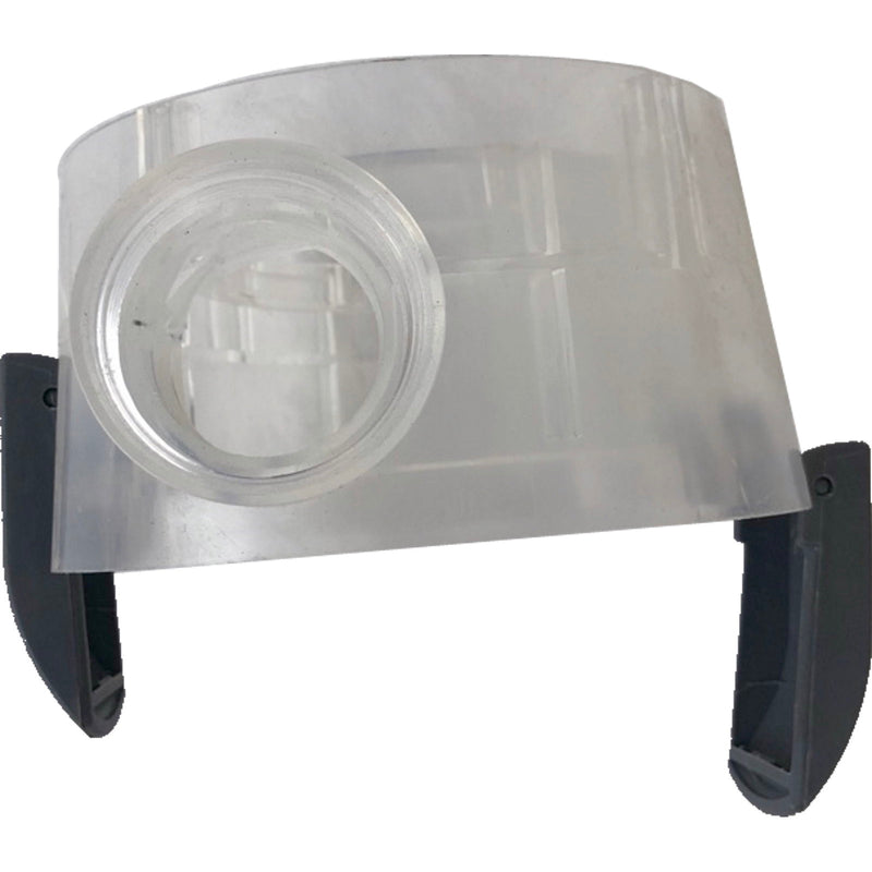 Chambre de pompe transparente avec 2 clips pour F2-00 - Pièce détachée - Heissner - ET11-F101Q - 4006873423065