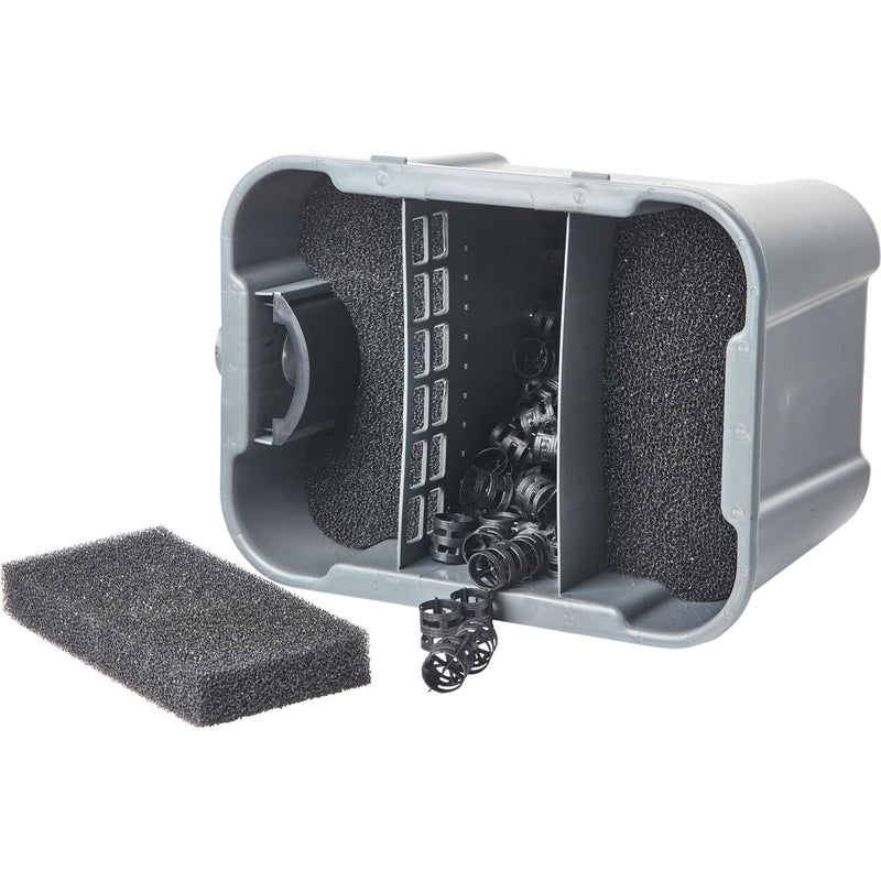 Kit filtre de bassin à passage 8 m³ - 1500 l/h - UVC 9 W - Heissner HLF8000-00
