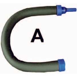 Rideau d'air 45 cm - Diffuseur d'air flexible pour pompe à air - Aquaforte