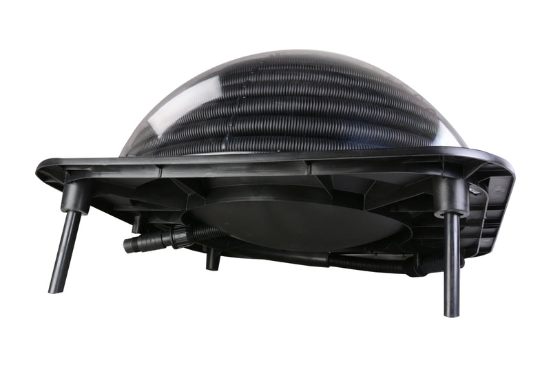 Chauffage solaire Premium 9 L - Réchauffeur d'eau solaire à raccorder après le filtre - Aquaforte