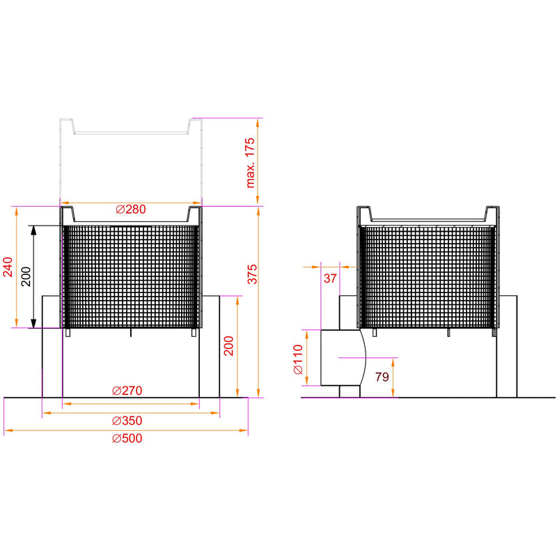 Bioskimmer inox - Aquaforte