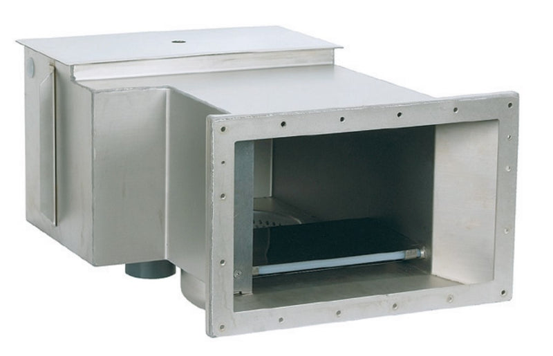 Skimmer inox 316 à large ouverture 310 mm - Pour piscine béton, liner et monobloc - Aquaforte