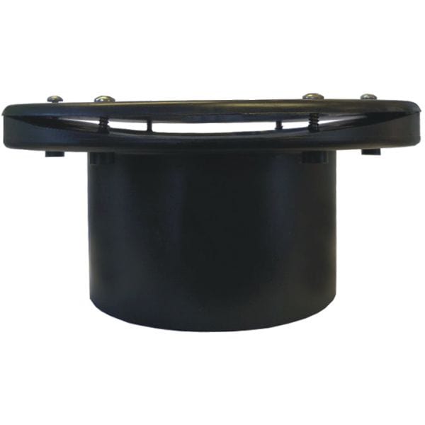 Aquaforte 110MM incurvé (pour récipient rond) Passage de paroi raccord à bride ABS/PVC - À visser sous pression SB178