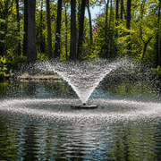 Aquaforte Jets d'eau Aquaforte Fontaine flottante professionnelle 600W – 3 jets interchangeables – Aération & décoration pour étangs jusqu'à 1500 m² 8717605123318 MD830