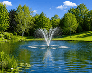 Aquaforte Jets d'eau Aquaforte Fontaine flottante professionnelle 600W – 3 jets interchangeables – Aération & décoration pour étangs jusqu'à 1500 m² 8717605123318 MD830
