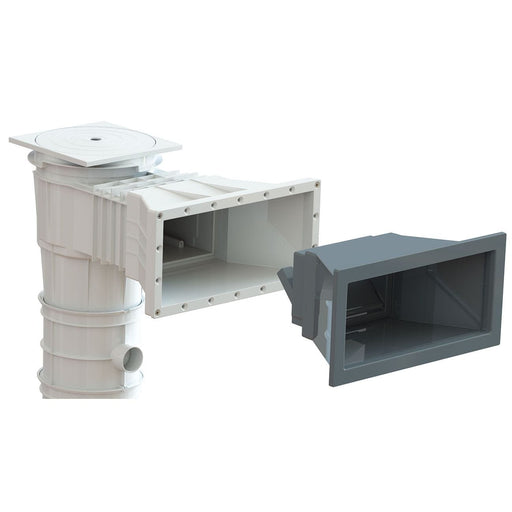Aquaforte Skimmers Bouche de skimmer grise - Insert de couleur pour skimmer de piscine 17,5 L - Aquaforte 8432611866201 73166CL129
