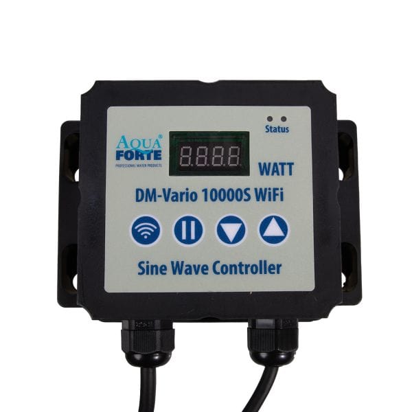 Aquaforte Pompes pour filtres et ruisseaux DM Vario 10000 WiFi  - Pompe pour étang - Aquaforte 8717605130064 RD801